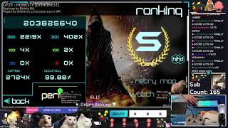 osu! | Honesty +HDHR 99.88% FC | 876pp | Umbre