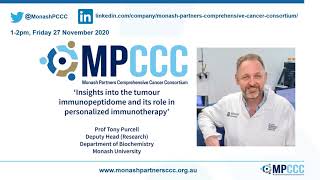 MPCCC Precision Oncology Seminar: Professor Tony Purcell