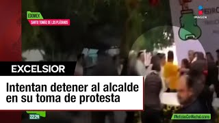 Operación Enjambre: así escapó un alcalde al que iban a detener en su toma de protesta