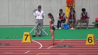 第13回愛知レディース陸上競技大会　一般・高校・大学女子200m　決勝　2016/7/3