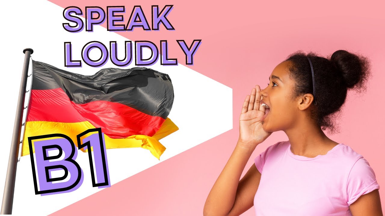 GERMAN SPEAKING PRACTICE B1 | Speak German - YouTube