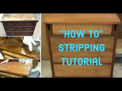 Furniture Stripping Tutorial How To Strip Wood Furniture