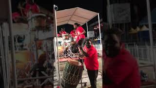 Trinidad Percussionist Jahvin Neptune performing at Champs in Concert