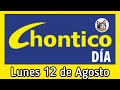 Resultado EL CHONTICO DIA Lunes 12 de Agosto de 2024