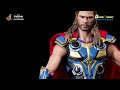 Hot Toys Thor Love and Thunder – 16 Scale Thor Collectible Figure MMS656 Hands on & Review