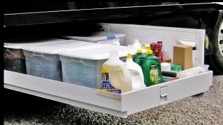 How To Organize an RV Basement