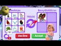 Trading In Roblox Adopt Me🤑 HUGE RICH TRADES😎🥳