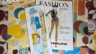 Fashion Sketchbook Art Doll for Winter Fashionista Journal