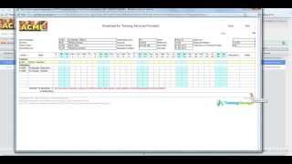 TMS TRAINING MANAGER: Flexible Schedule Timesheet Demo
