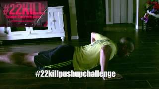 22 Kill Push Up Challenge - Day 5 - Double reps