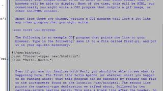 RHCE-7: Deploy a basic CGI application