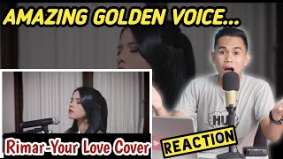 REACTION! Rimar- Your Love (Dimash Kudaibergen) Cover | Wohhh amazing golden voice #Rimarcover