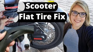 How to Replace Your Scooter Tire - Flat Tube Repair on your Xiaomi M365 or Hover 1 Tyre