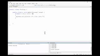 Lesson 19: For loop