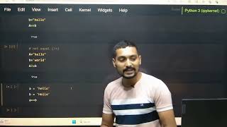 String Operators and Methods. || Python for data Science