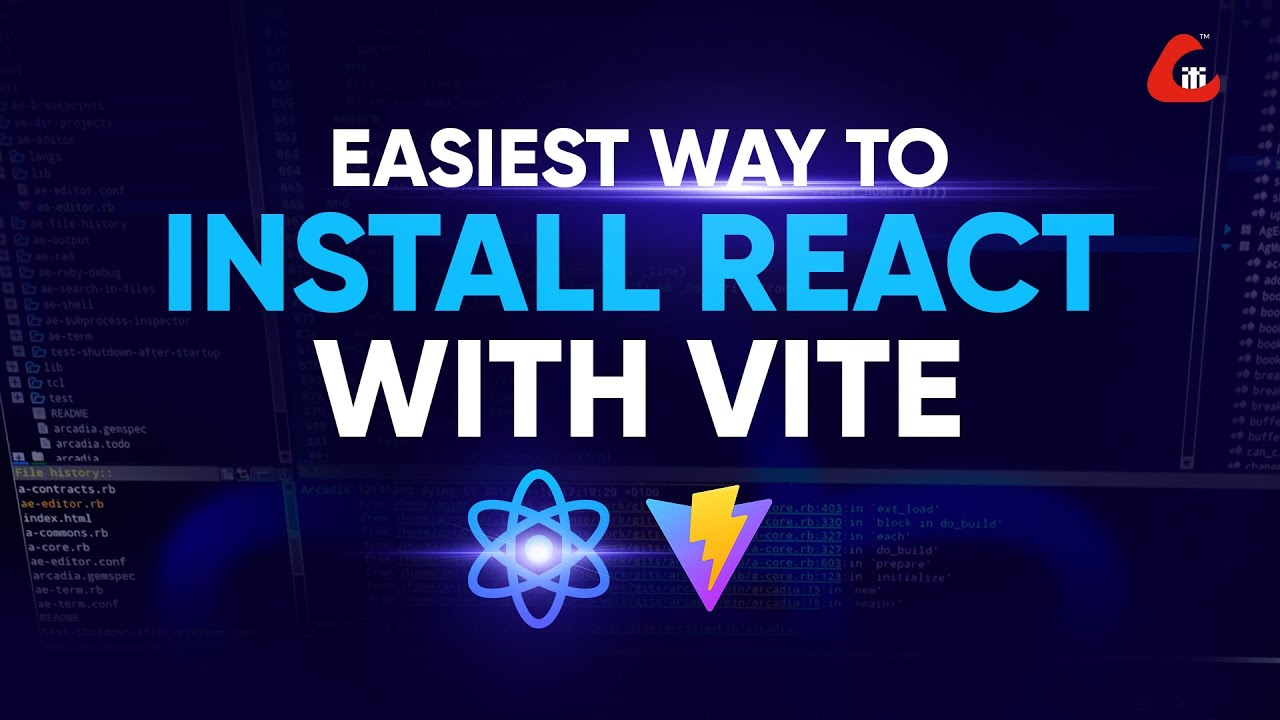 The Easiest Way To Install React With Vite | Step-by-Step Tutorial ...