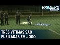 Homens são fuzilados durante jogo de futebol | Primeiro Impacto (23/03/21)