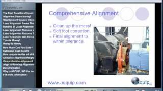 Acquip Laser Alignment Presentation: Cost Benefits of Laser Alignment