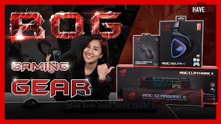 พรีวิว ROG Gaming Gear ยกเซ็ต สเปกสุดโหด เอาใจเกมเมอร์ !! | iHAVECPU