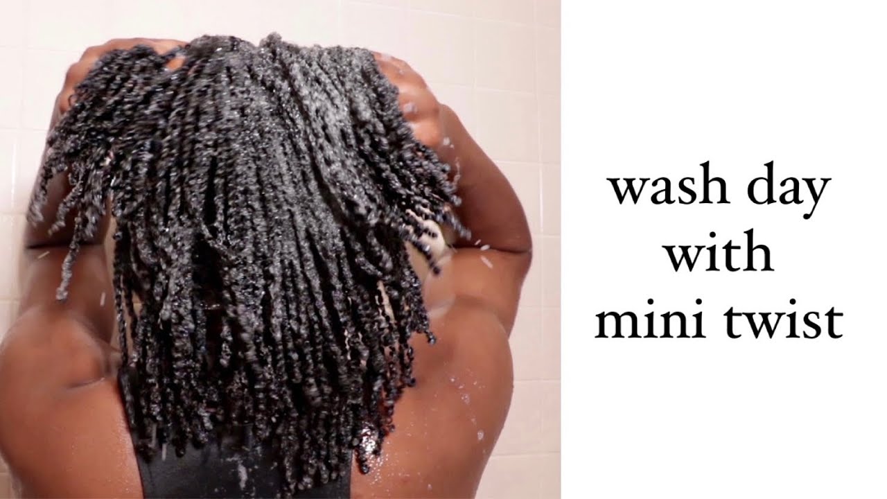 Wash Day With Mini Twist No Frizz Youtube