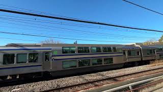 【４K映像】横須賀線　上り電車　Yokosuka Line up train