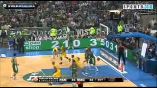 Euroleague Playoffs 2011/12, Game 5: Panathinaikos - Maccabi Tel Aviv 86:85