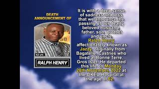 Ralph Henry short