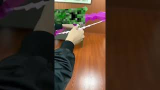 當個創世神 Minecraft 麥塊 我的世界第三方周邊 弓箭射箭 鑽石變形劍 玩具武器