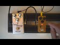 nux steel singer drive pedal and the nux horseman overdrive no talking