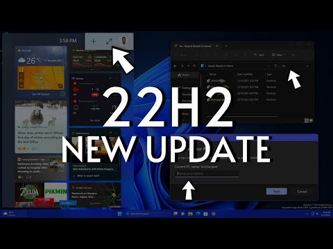 Windows 11 Update 22H2 (Build 25197) – Full Screen Widgets, File Explorer Live Search