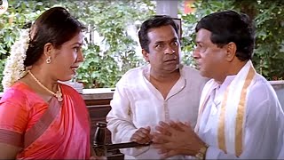 Kovai Sarala And Brahmanandam Comedy Scenes | Bullitheraa