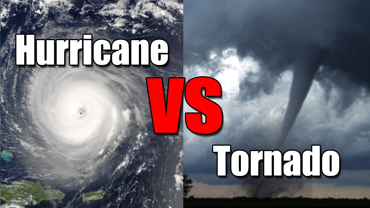 Hurricane Vs. Tornado: What's The Difference? - YouTube