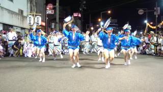 阿波おどり　ゑびす連　輪踊り　2016