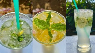 MINT MOJITO/PINEAPPLE MOJITO RECIPE BY FOOD WARD FYZ/ ഒറ്റ വലിക്ക് കുടിക്കണം.🍹 #shorts