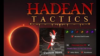 Hadean Tactics Custom Hero Endgame Full Run (no commentary)