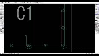 JW CAD 鉄筋の梁のおさまり図1