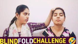 BLINDFOLD GUESSING CHALLENGE 🤣🤣 || WITH SLAP PUNISHMENT 😆 ||