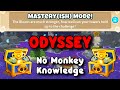 BTD6 Odyssey Hard Mode Tutorial | No Monkey Knowledge Guide | Mastery(ish) Mode!