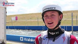 U23 slalom World Championships - Nikita Setchell reflects on K1 women's heats