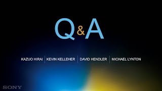 Sony Entertainment Investor Day (12) Q&A