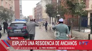 ÚLTIMO MOMENTO Impresionante explosión en Madrid