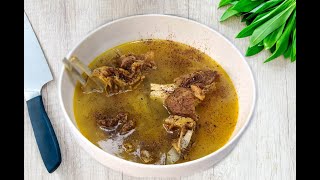 Mutton soup recipe /یخنی گوشت گوسفند