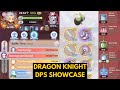 DRAGON KNIGHT BUILD FOR BETTER DAMAGE \\ DPS TEST!!