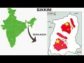 how sikkim become a part of india সিকিম কিভাবে ভারতের অংশ হয়ে উঠলো