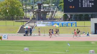 2021年 第74回長野県陸上競技選手権大会 4×100ｍ 予選 2組