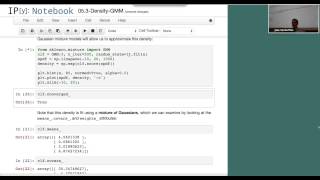 Jake VanderPlas: GMM (Gaussian Mixture Models) tutorial for Astronomy in python