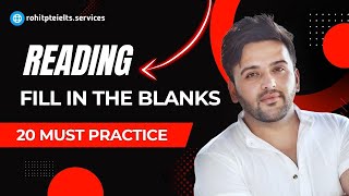 Reading Fill in the Blanks Practice Test | New Questions for 2024 | PTE Preparation