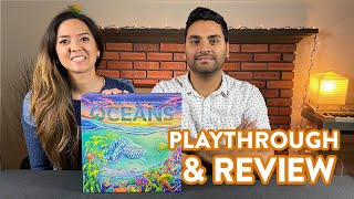 Oceans Board Game - Playthrough & Review