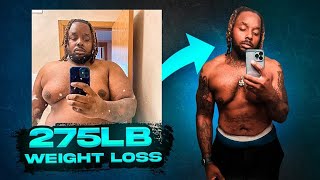 HE LOST 275LBS - UNBELIEVABLE WEIGHT LOSS STORY!