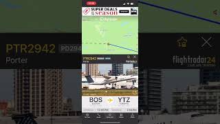 Finding your requested airlines on flightradar24 (porter. Requested by @Loading599)#aviation #canada